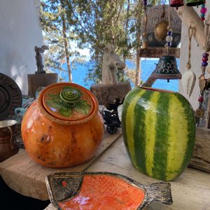 Watermelon Vase (26 x 20 x 8)